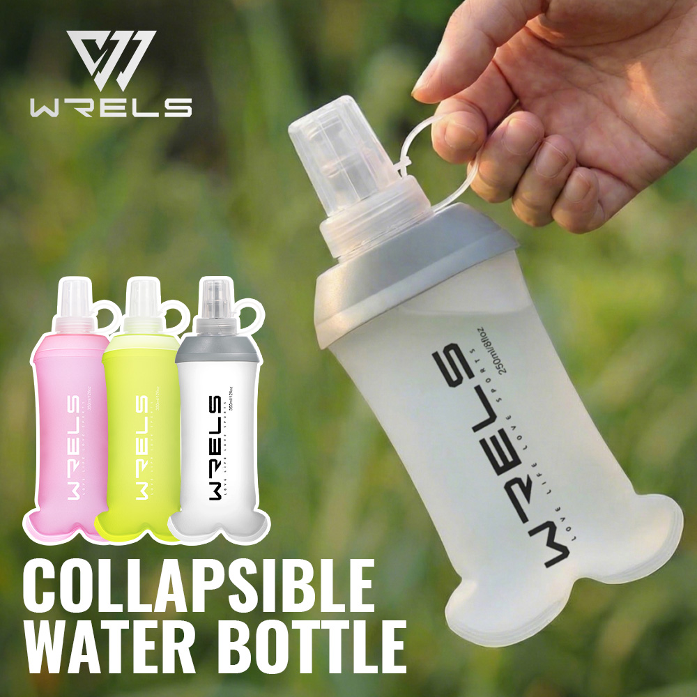 Water Bag Collapsible - WRELS 190ml 250ml 350ml 500ml ウォーターボトル