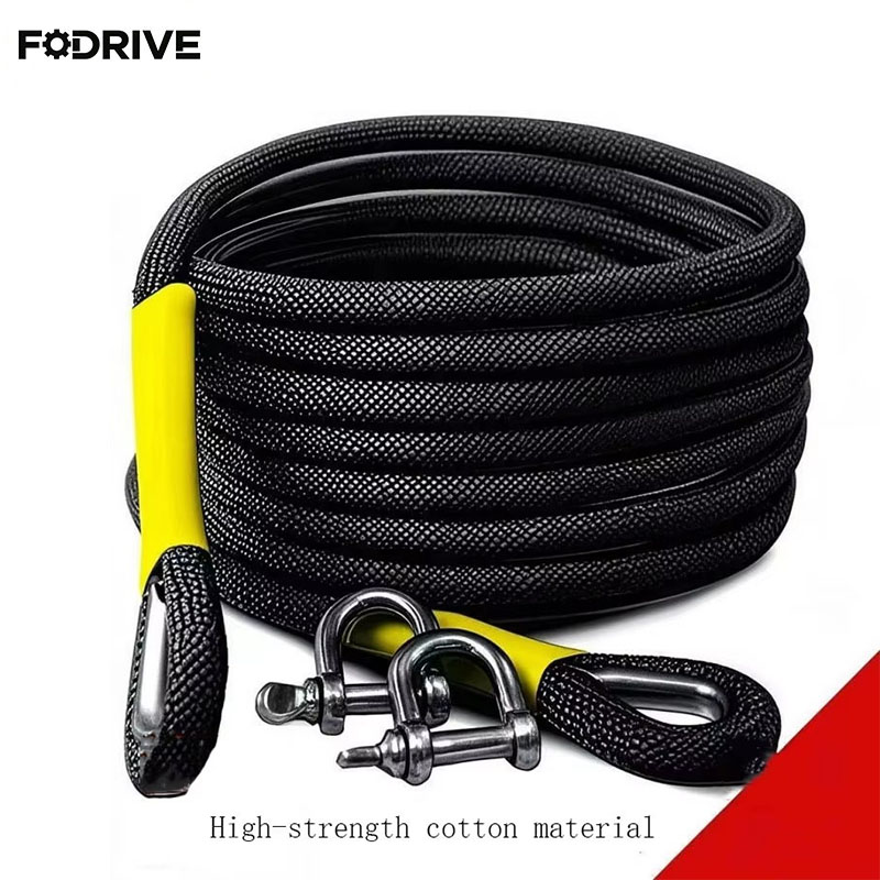 Rescue Rope Throw - 車牽引ロープ オフロード車用牽引ロープ 5～25トン牽引可能 レスキュー牽引ロープバージョン 非常に信頼性が高く耐摩耗性が高い