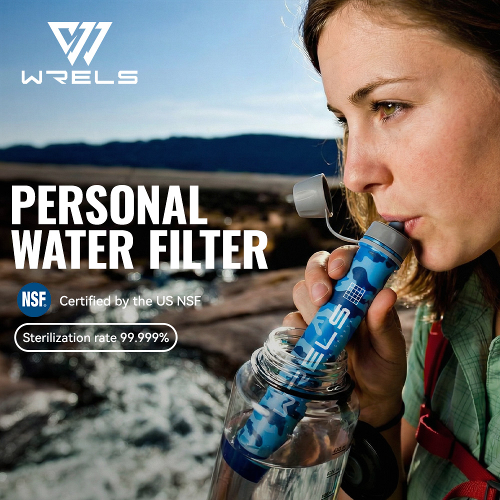 Water Purification Straw - WRELS キャンプ用屋外浄水器ろ過システム高品質 Westtune 屋外サバイバル緊急用ミニキャンプ浄水器