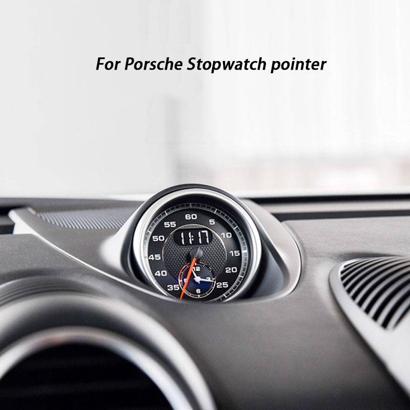 Compass Lensatic - ポルシェカイエンマカンパナナメラケイマン 911 718 ストップウォッチアクセサリー赤小さなポインター黒、白コンパスガラスレンズカバー