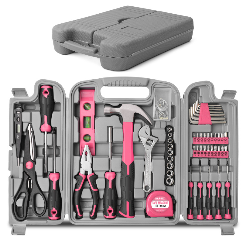 Multi Tool Plier - 54点家庭用工具セット多機能ギフトファミリーメンテナンスツールボックスレンチプライヤーハードウェアコンビネーション