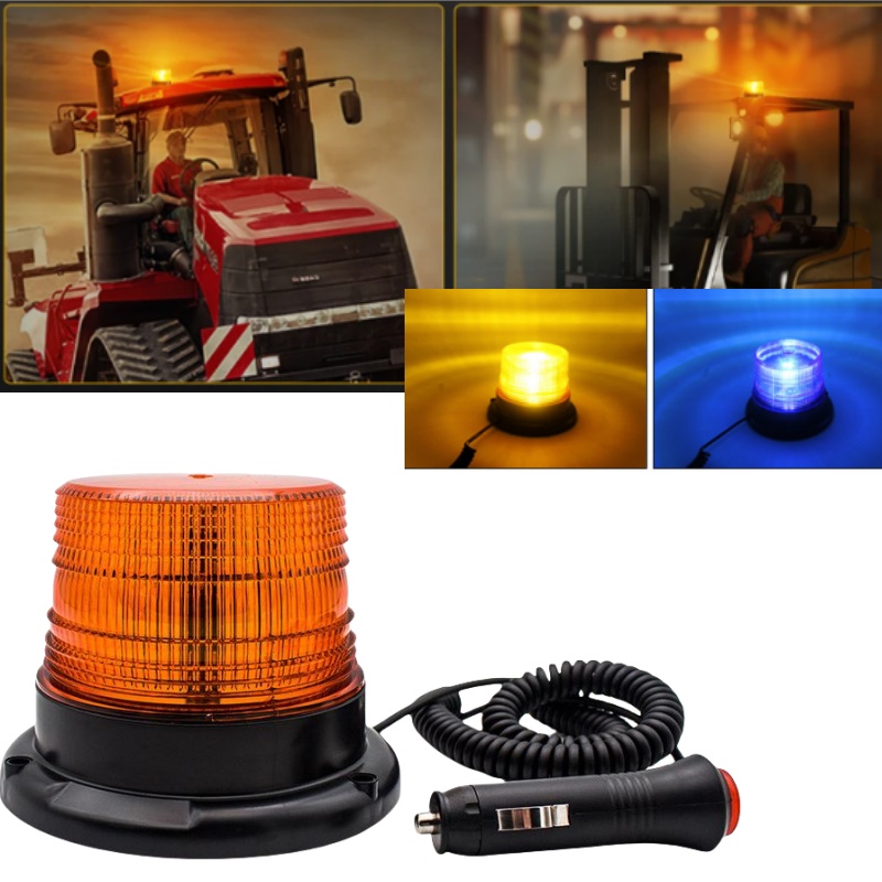 Sos Light Strobe - LEDストロボ警告灯 緊急ビーコン 車 トラック ルーフトップ 磁気ベース