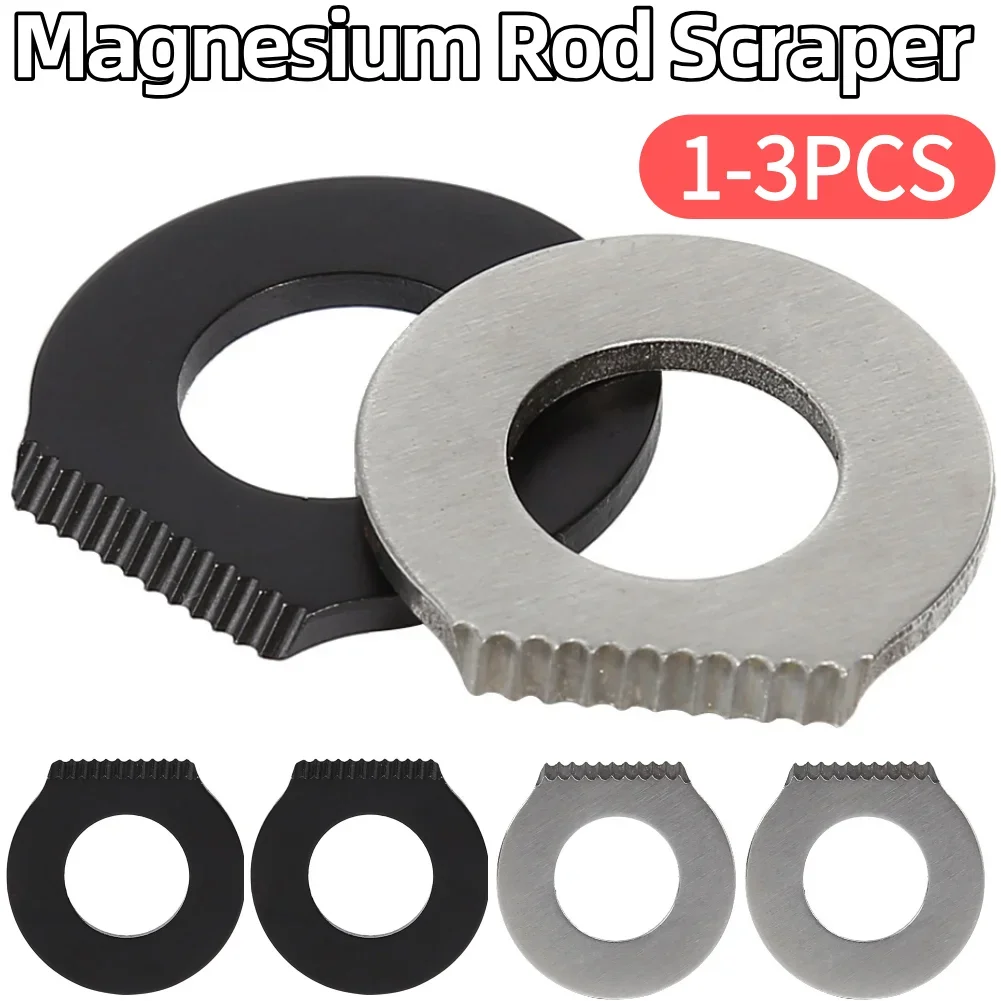 Magnesium Fire Starter - 1個入り 耐久性のあるキャンプ用サバイバルマグネシウムフリントスクレーパーストーンファイヤースターターライター