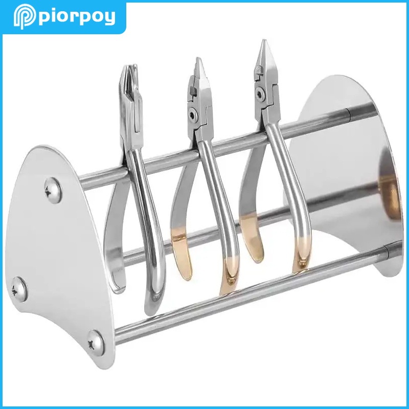 Multi Tool Plier - PIORPOY 歯科矯正ステンレス鋼プライヤーホルダーオーガナイザー多機能鉗子はさみラック歯科ツールドロップシップ