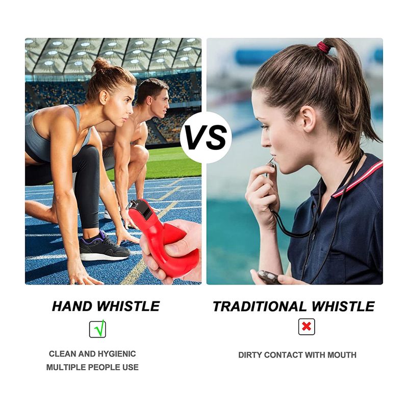 Emergency Whistle Loud - ABST 2個入りホイッスル 大音量緊急審判用ホイッスル ハンドホイッスル 審判、体育教師、犬の訓練師、トレーナーアクセサリー用