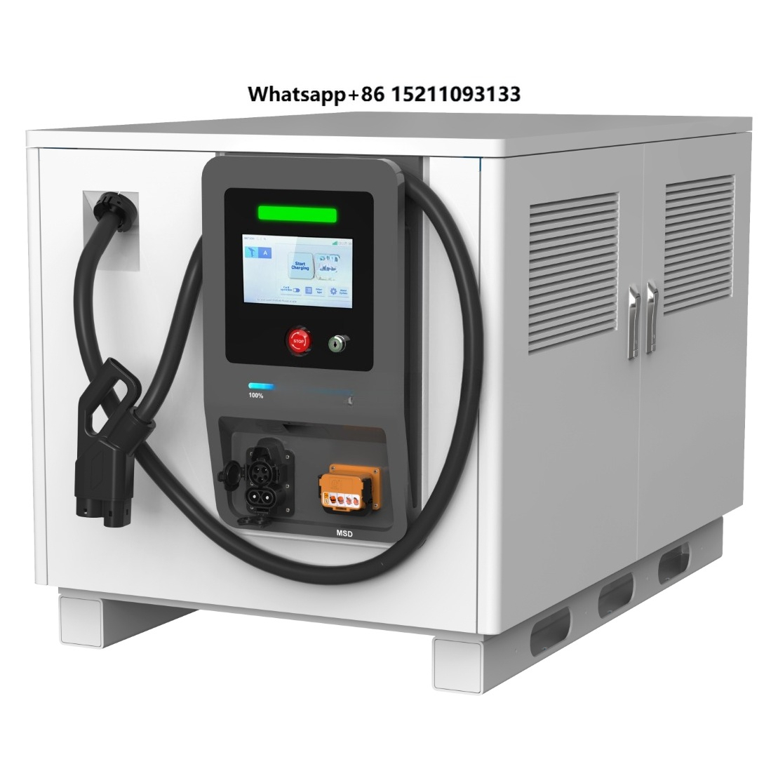 Solar Emergency Charger - 75KWH 141KWH モバイルポータブルEV充電器 新型バッテリー 緊急救助 ソーラーDC車載充電ステーション