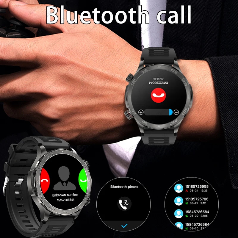 新しい GPS トラックスマートウォッチメンズ AMOLED - Compass Lensatic のレビューと価格