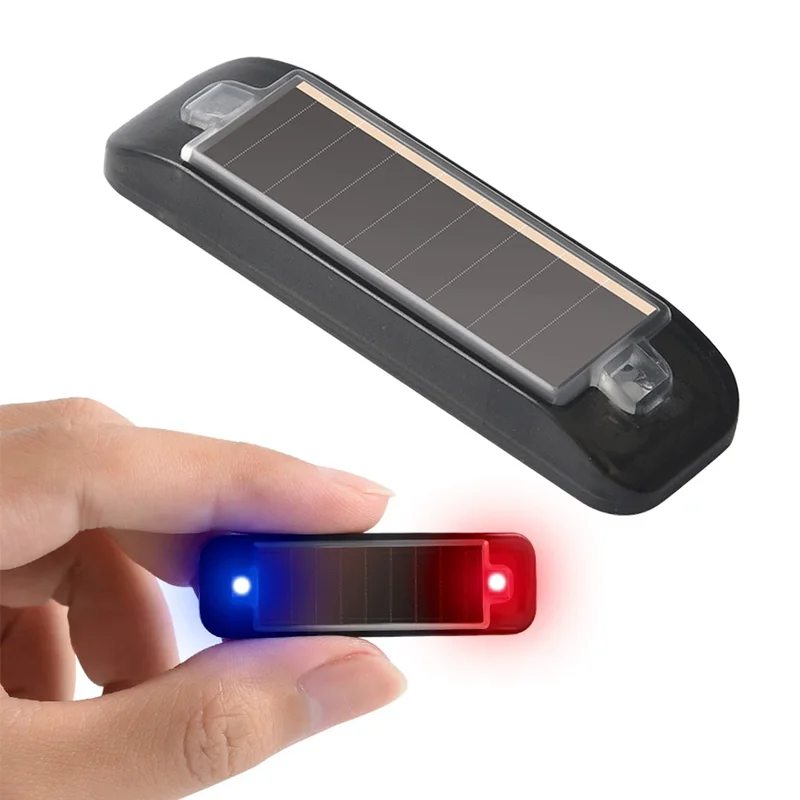 ミニ LED 太陽光発電車の警告灯夜間セキュリティ模擬警報ワ - Sos Light Strobe のレビューと価格