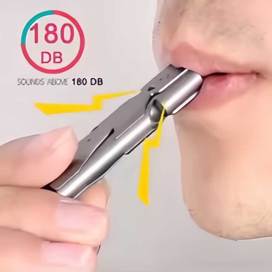 サバイバルホイッスルキーホルダー – 高デシベル、アウトドア - Emergency Whistle Loud のレビューと価格