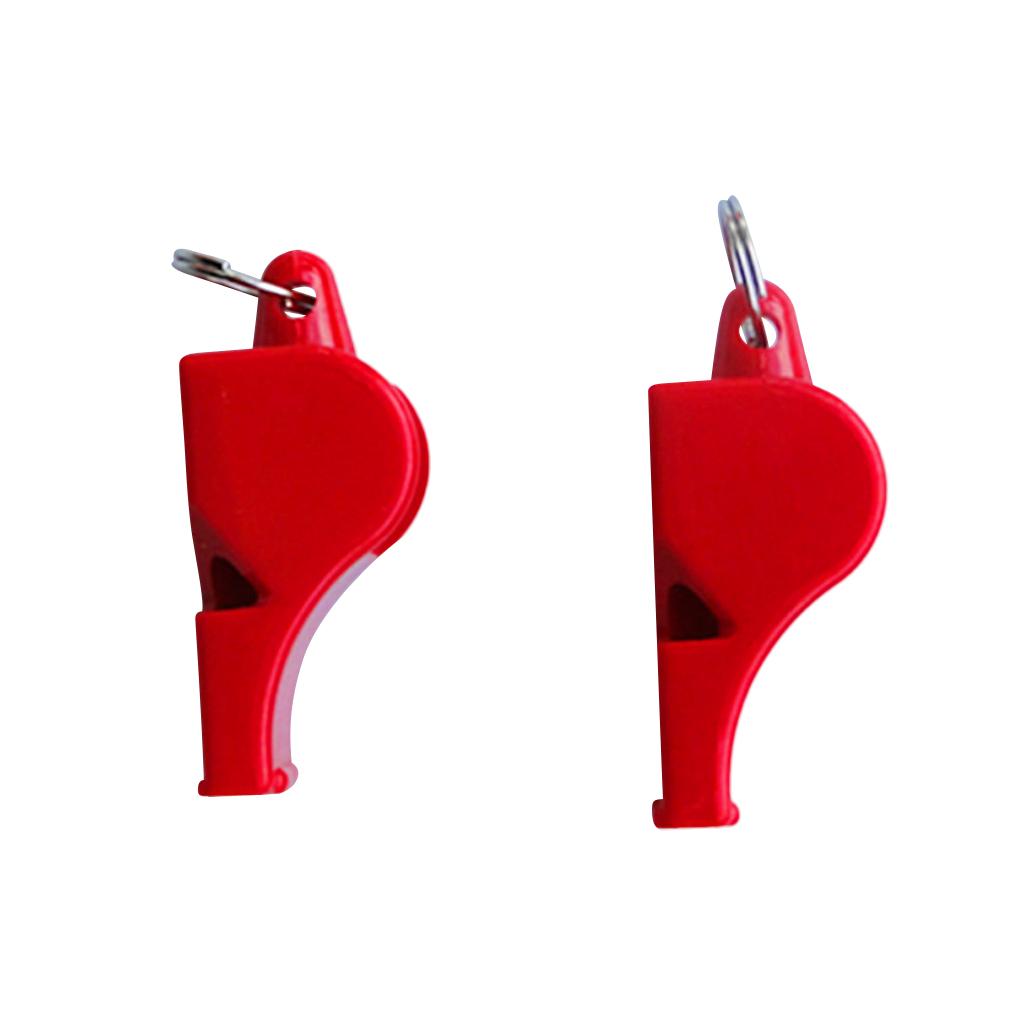 プラスチック製緊急ホイッスル 高デシベルサバイバルホイッスル - Emergency Whistle Loud のレビューと価格
