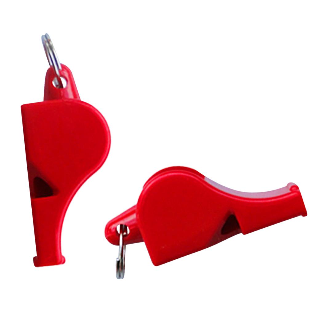プラスチック製緊急ホイッスル 高デシベルサバイバルホイッスル - Emergency Whistle Loud のレビューと価格