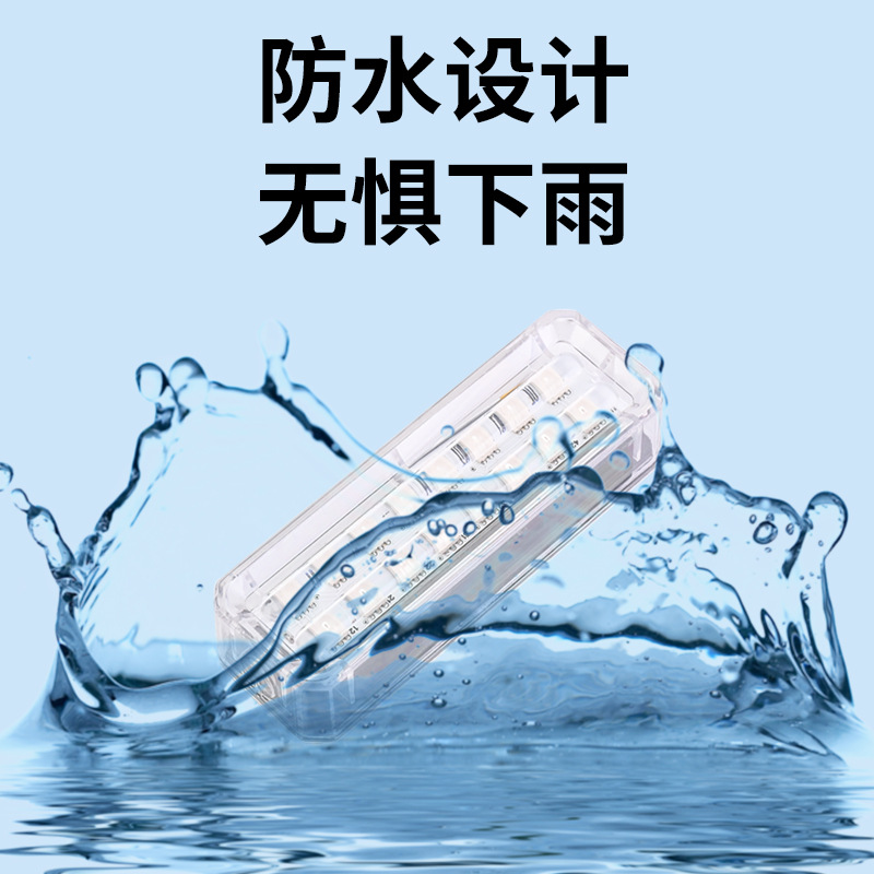 LED自動車用ソーラー警告灯,オートバイのバックライト,自転 - Sos Light Strobe のレビューと価格