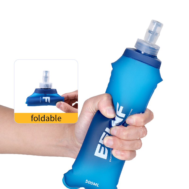 500ml折りたたみ式ウォーターボトル ソフトフラスク BP - Water Bag Collapsible のレビューと価格