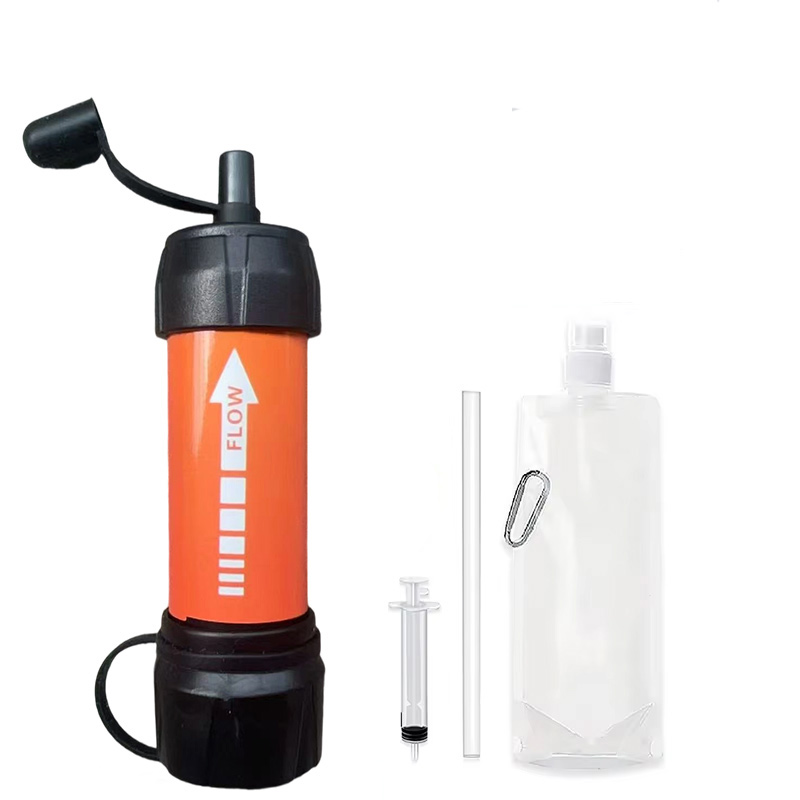 ハイキング、キャンプ、緊急時のサバイバル用の携帯型浄水器、外 - Water Purification Straw のレビューと価格