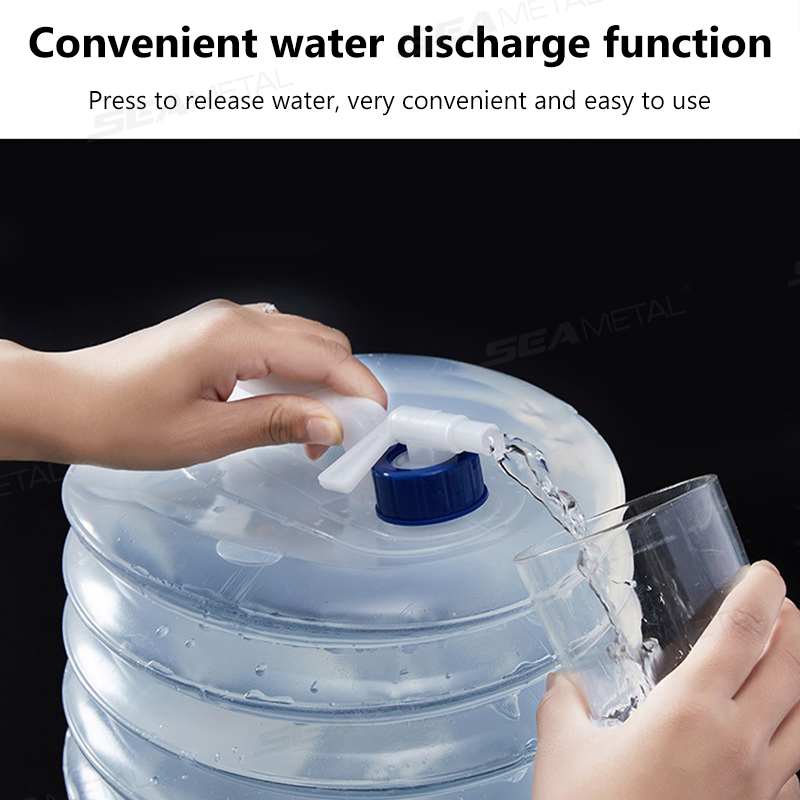 SEAMETAL 5L-15L 車用折りたたみバケツ ポータ - Water Bag Collapsible のレビューと価格