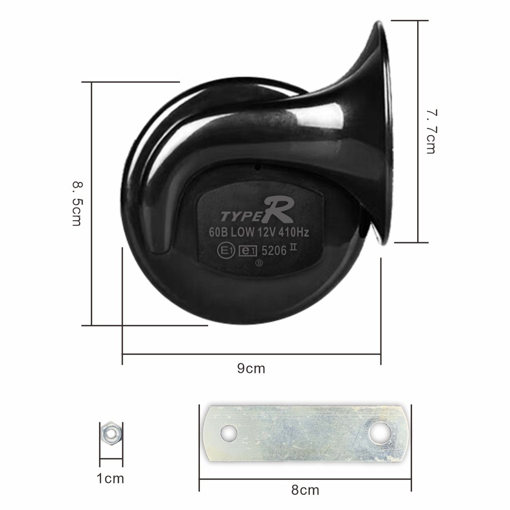 車用カタツムリ電気エアホーン、超大音量サイレン、オートバイ、 - Emergency Whistle Loud のレビューと価格