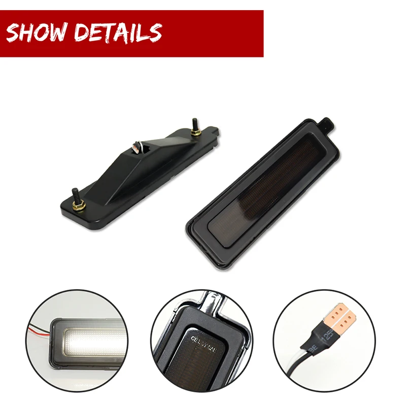 車のフロントおよびリアフェンダーフレアインジケーターランプ、 - Signal Flare Kit のレビューと価格