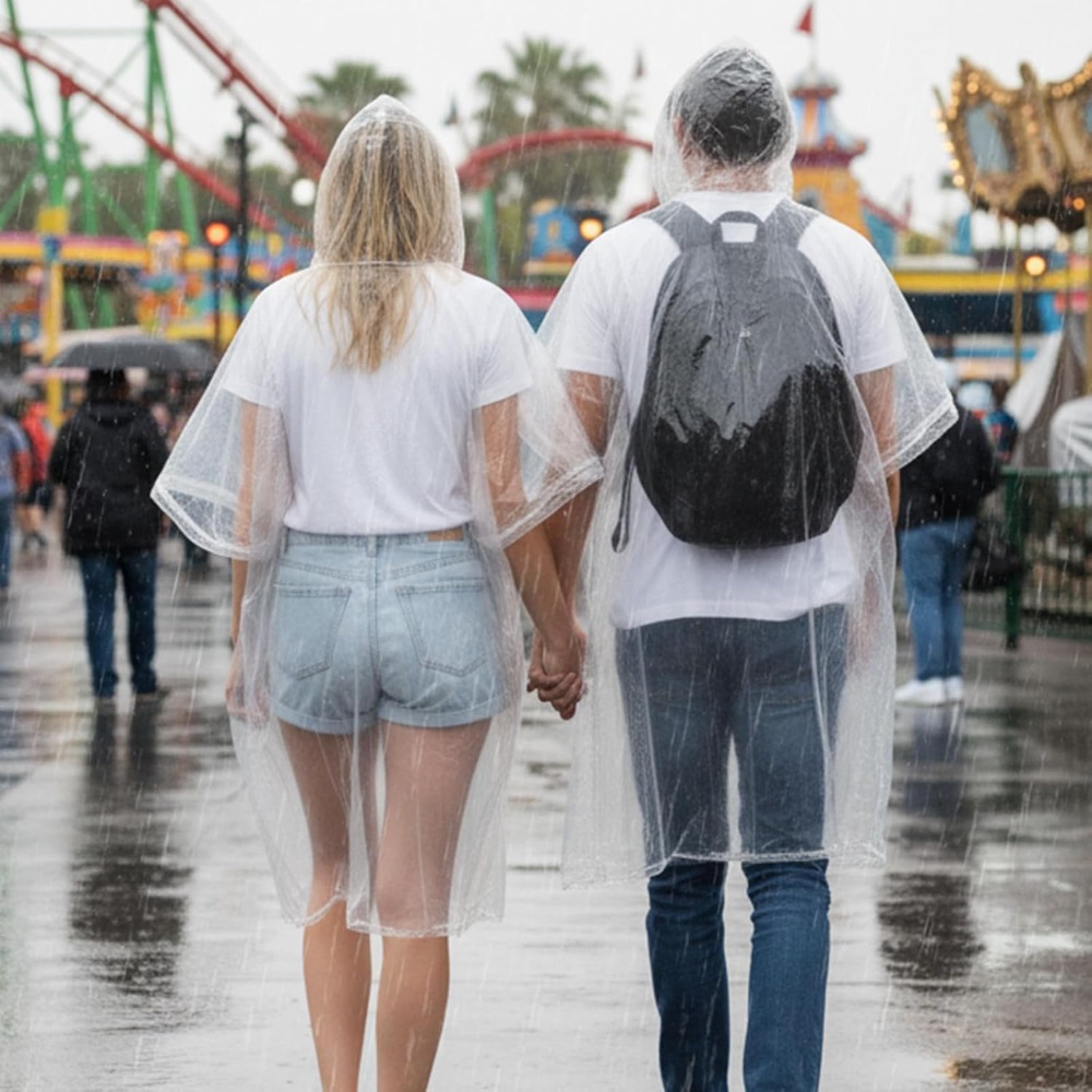 大人用緊急レインポンチョ、キャンプ、ハイキング、旅行用5/1 - Emergency Poncho Rain のレビューと価格