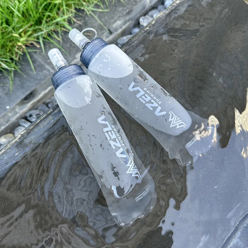 柔軟で折りたたみ可能なスポーツフラスコ,250ml, 500 - Water Bag Collapsible のレビューと価格