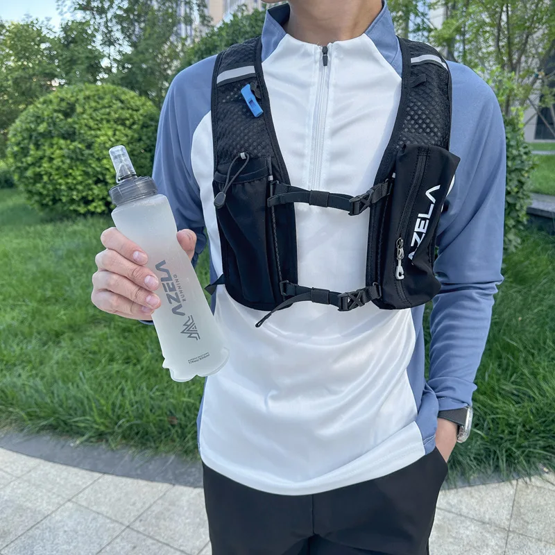 柔軟で折りたたみ可能なスポーツフラスコ,250ml, 500 - Water Bag Collapsible のレビューと価格