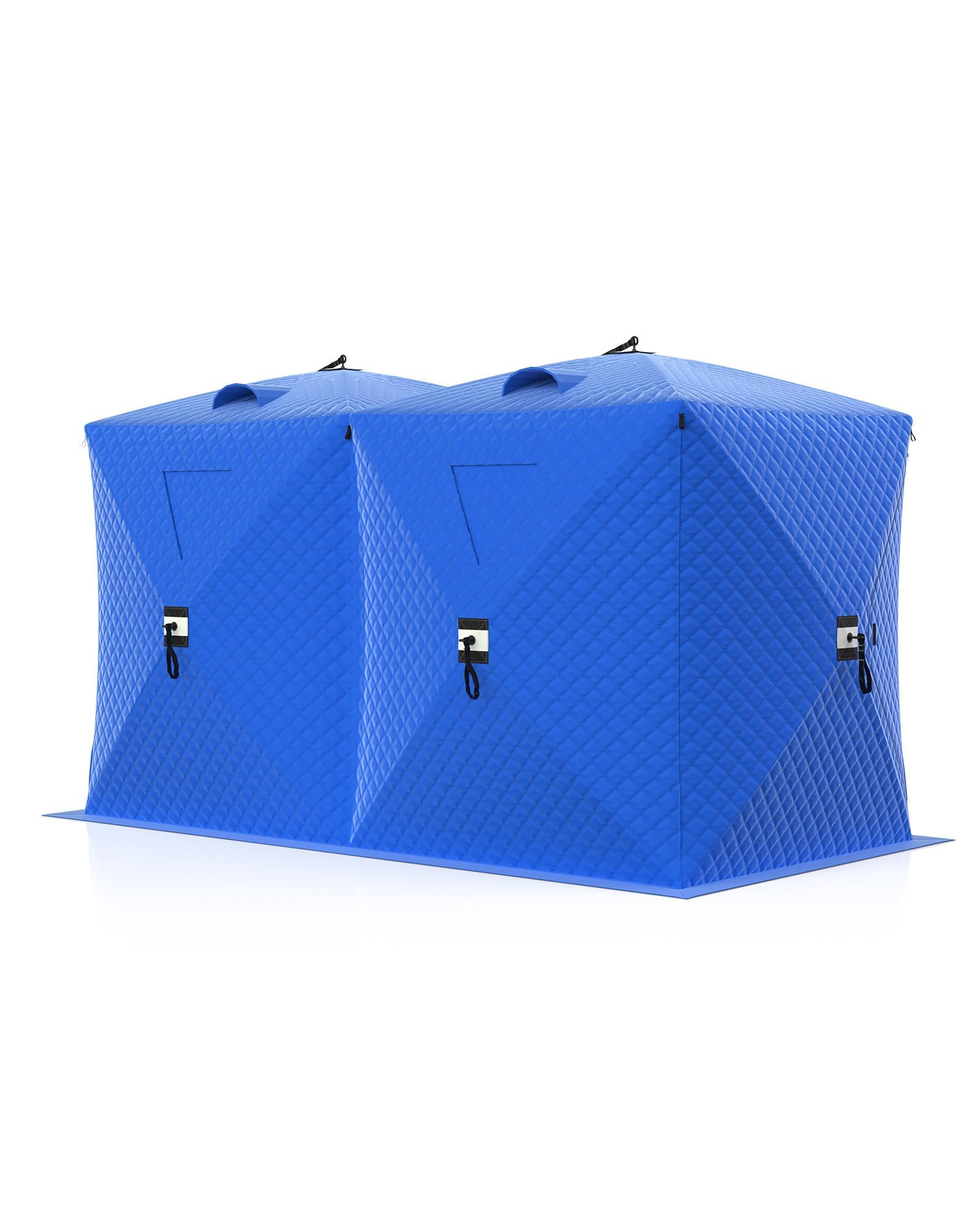 ポップアップ式アイスフィッシングテント ハブ型シェルター 風 - Emergency Mylar Tent のレビューと価格