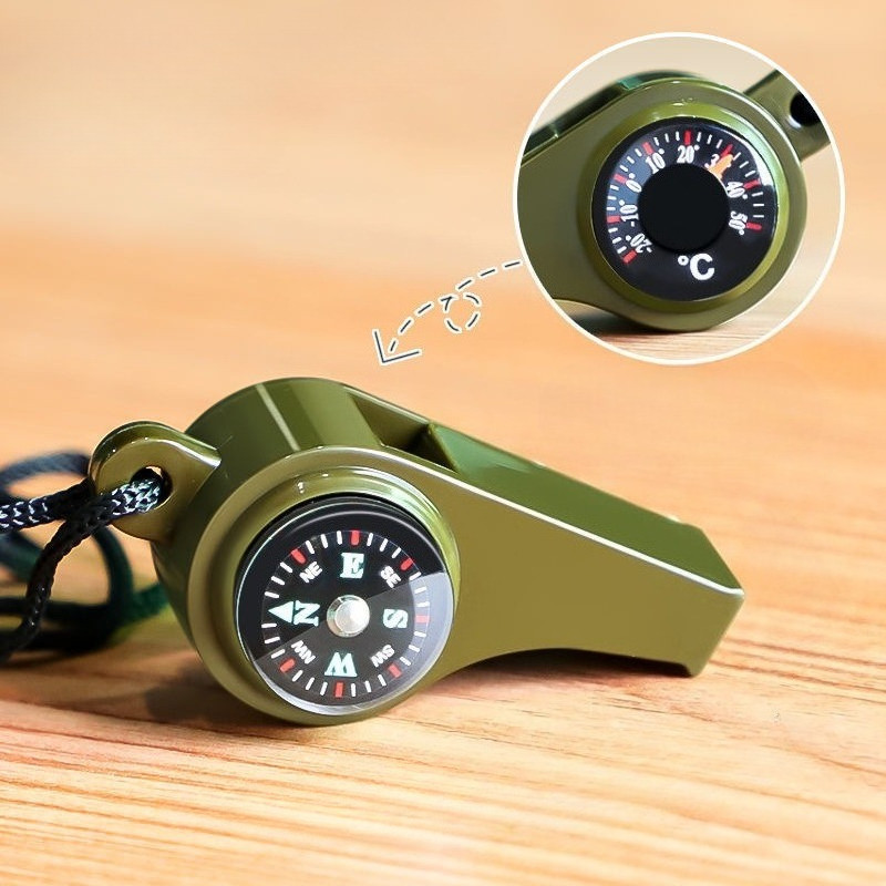 3 in 1 緊急安全ホイッスル 大音量サバイバルホイッスル - Emergency Whistle Loud のレビューと価格