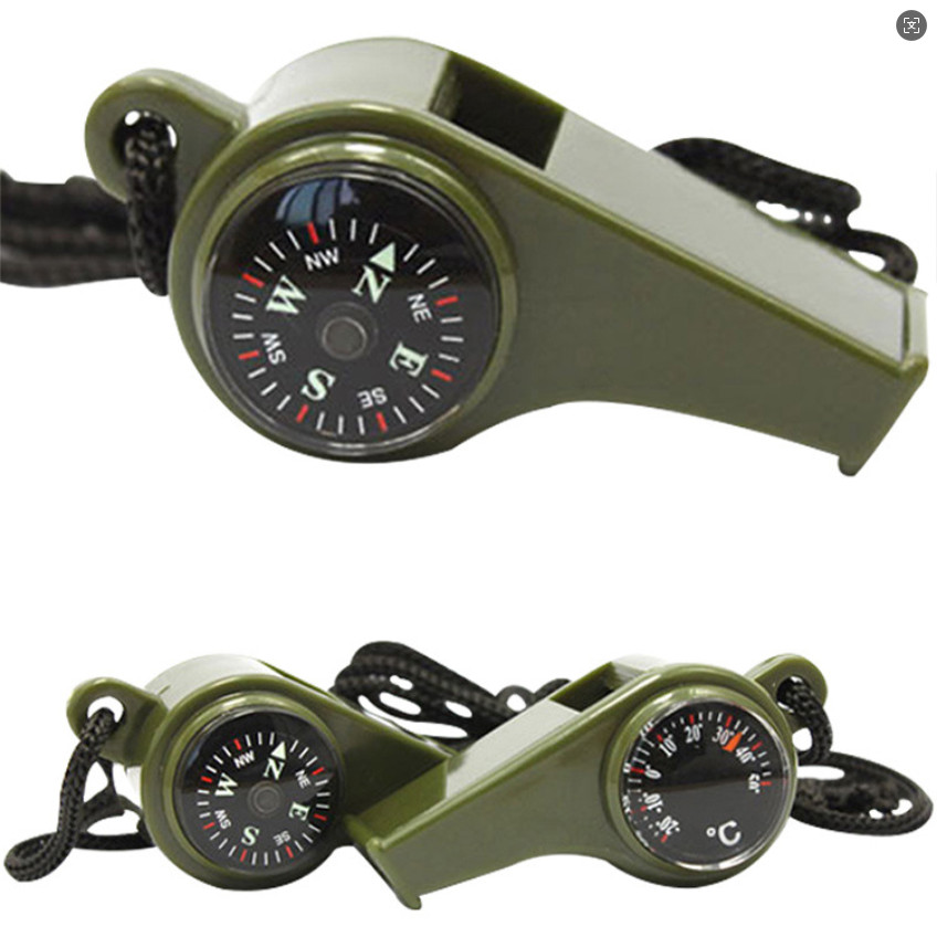 3 in 1 緊急安全ホイッスル 大音量サバイバルホイッスル - Emergency Whistle Loud のレビューと価格