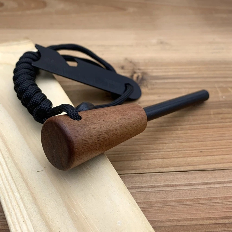 2-in-1 ブッシュクラフトマグネシウムファイヤースタータ - Magnesium Fire Starter のレビューと価格
