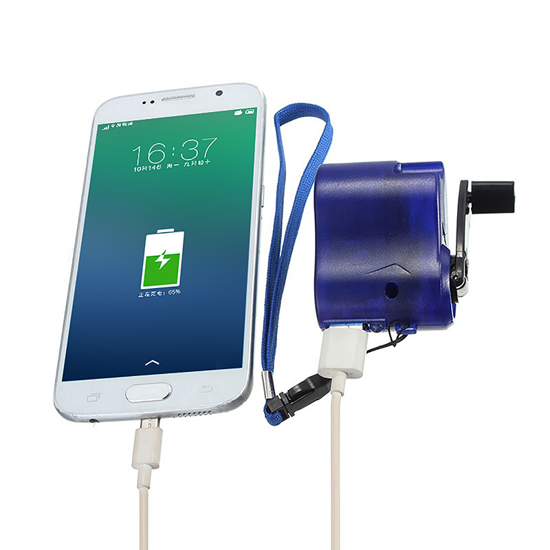 緊急屋外ハンドクランクパワーダイナモ緊急充電器 5.5V ト - Fire Starting Kit のレビューと価格
