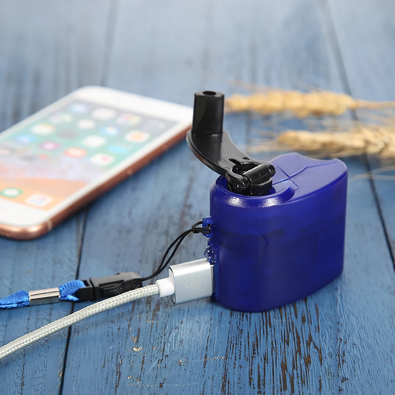 緊急屋外ハンドクランクパワーダイナモ緊急充電器 5.5V ト - Fire Starting Kit のレビューと価格