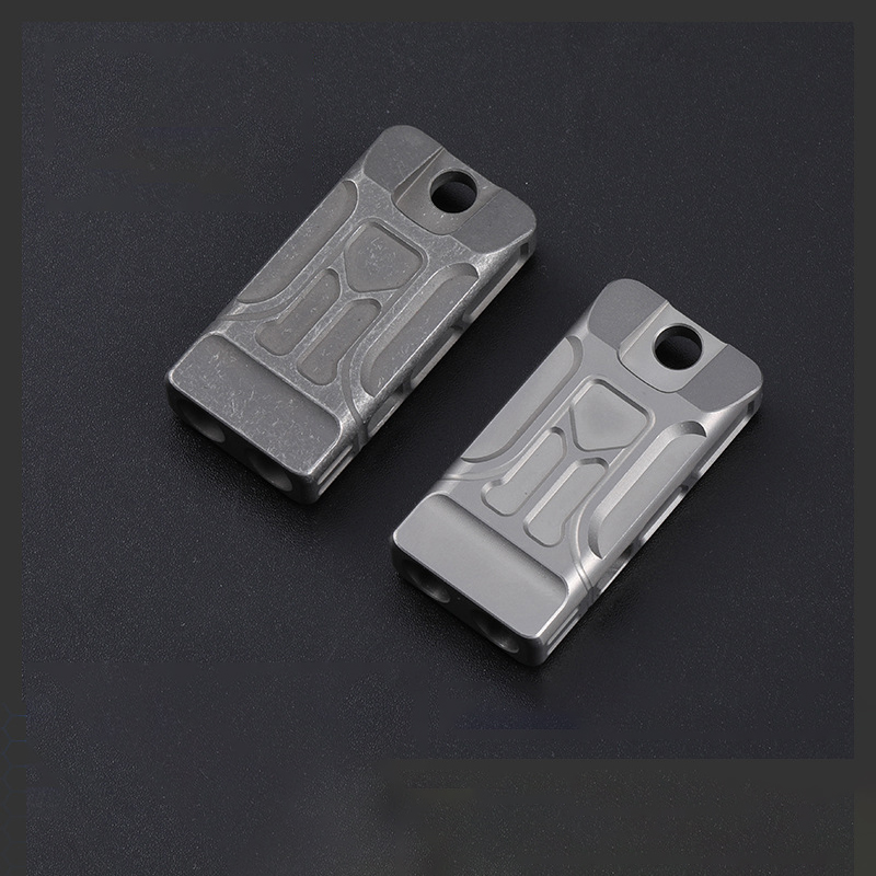 チタン合金ホイッスル多機能ポータブルホイッスルloudキーホ - Emergency Whistle Loud のレビューと価格