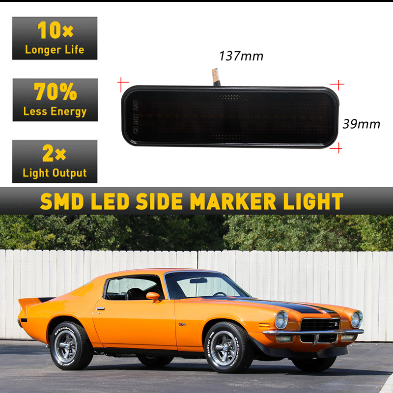 車のフロントとリアのバンパー、サイドマーカー、ウインカーライ - Signal Flare Kit のレビューと価格