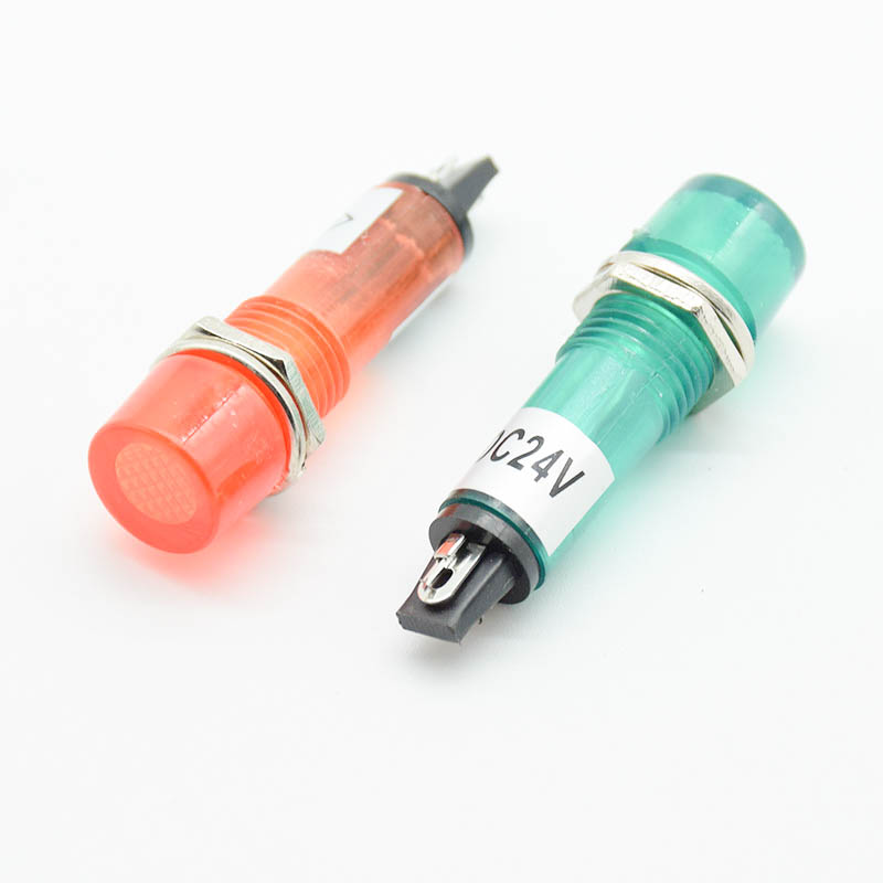 5 個の信号ランプパネル取付ネオンインジケータ赤、緑 ora - Signal Panel Orange のレビューと価格