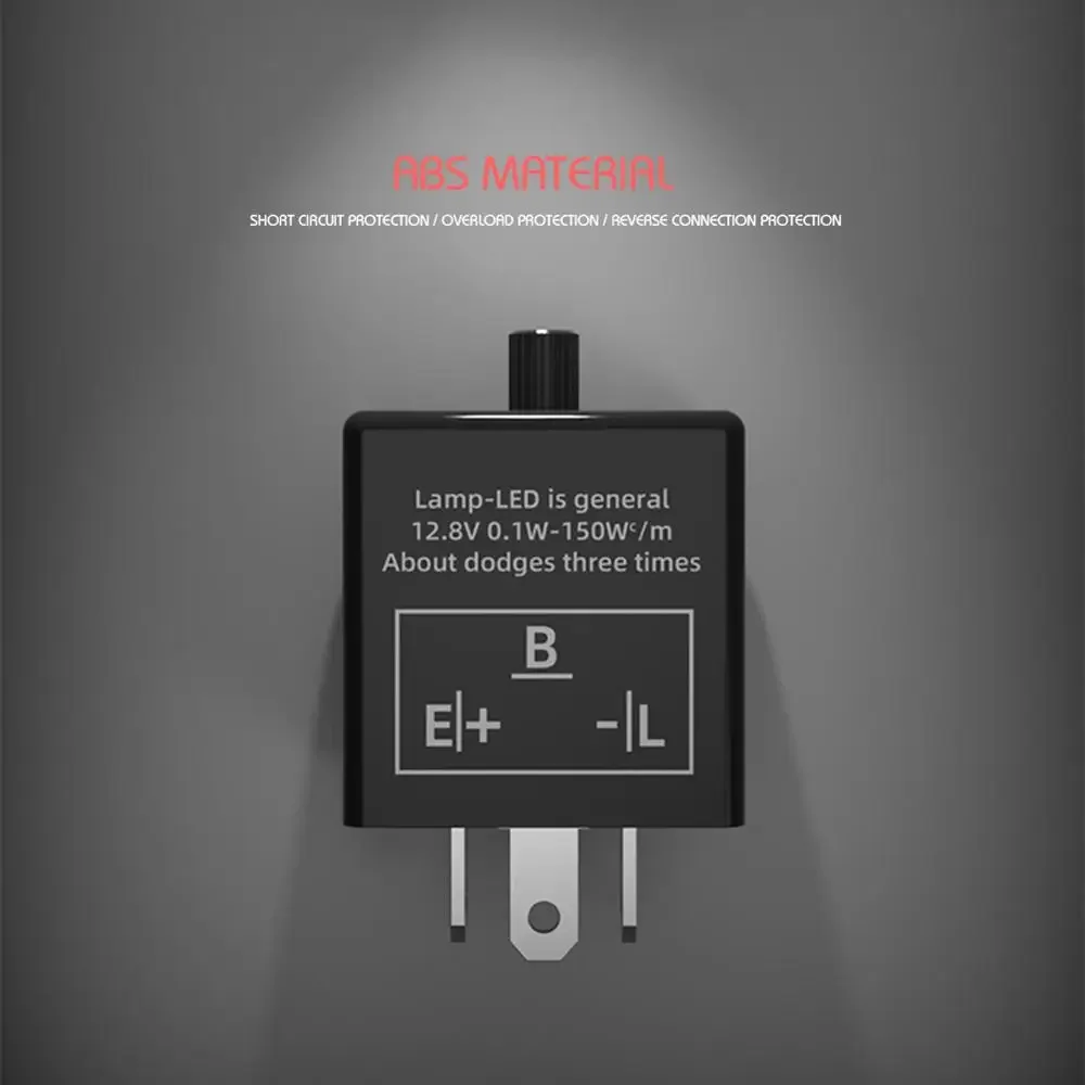 12v 3 ピン調整可能な LED フラッシャーリレーオート - Sos Light Strobe のレビューと価格