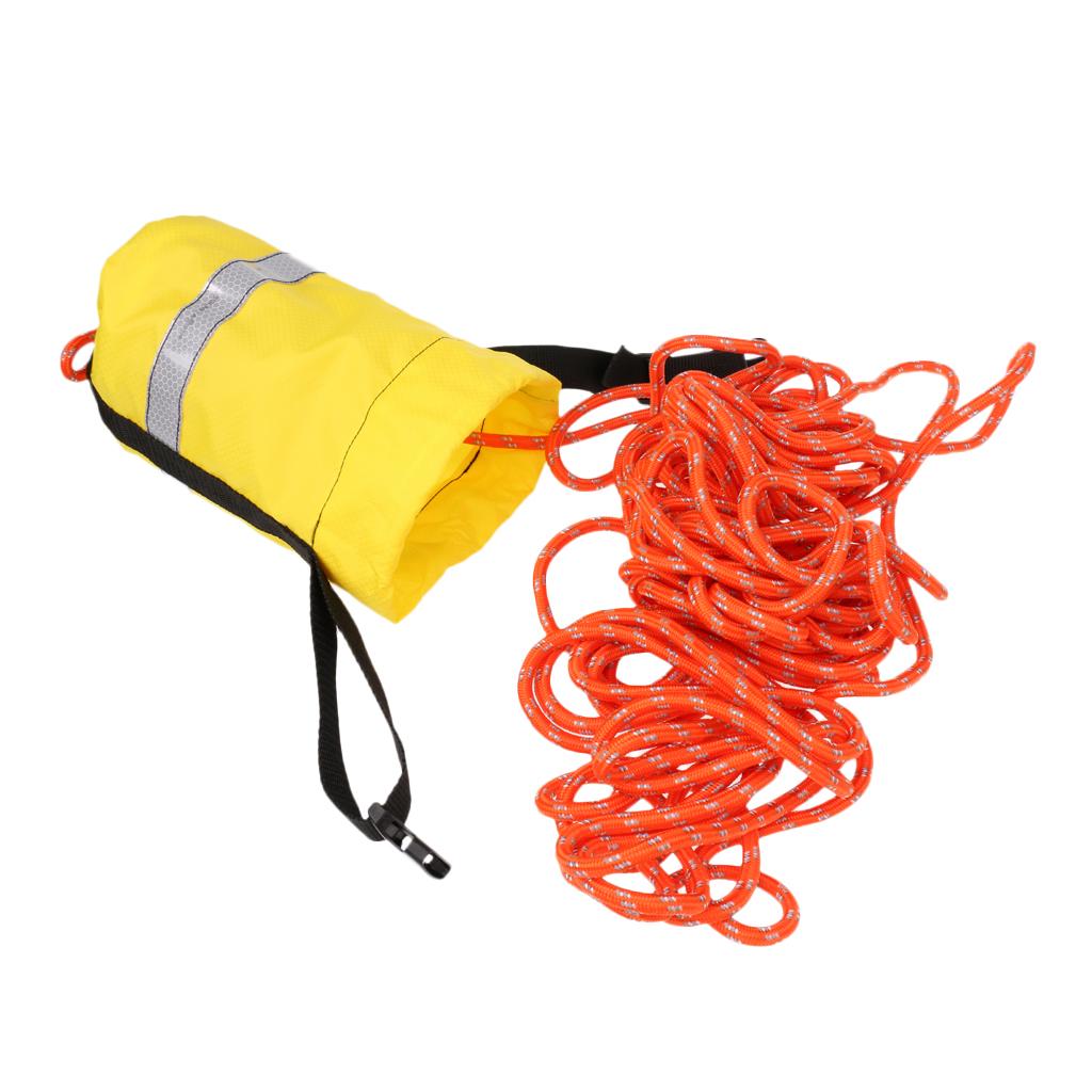 反射材付き投げ袋 ロープ付き ポリプロピレン製レスキューキッ - Rescue Rope Throw のレビューと価格
