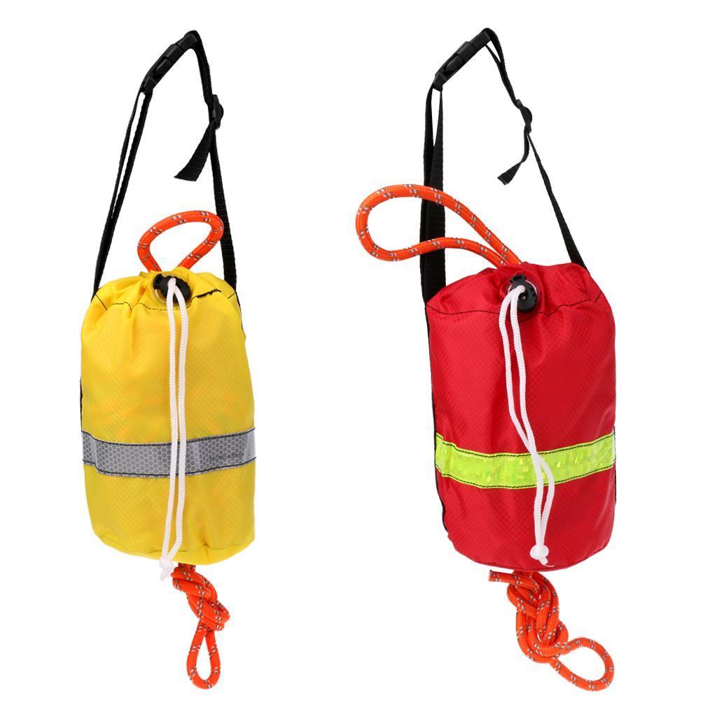 反射材付き投げ袋 ロープ付き ポリプロピレン製レスキューキッ - Rescue Rope Throw のレビューと価格