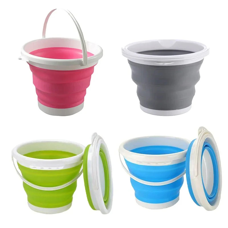 ❤️   3/5/10L 折りたたみバケツポータブル折りたた - Water Bag Collapsible のレビューと価格