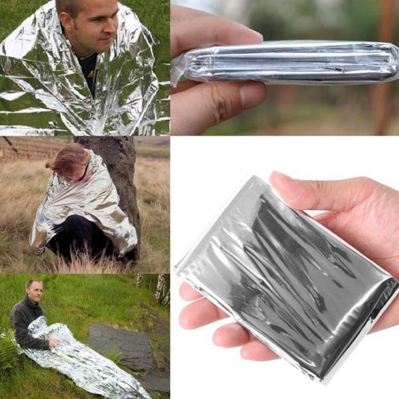 緊急用保温ブランケット マイラー素材 アウトドアサバイバル応 - Emergency Mylar Tent のレビューと価格