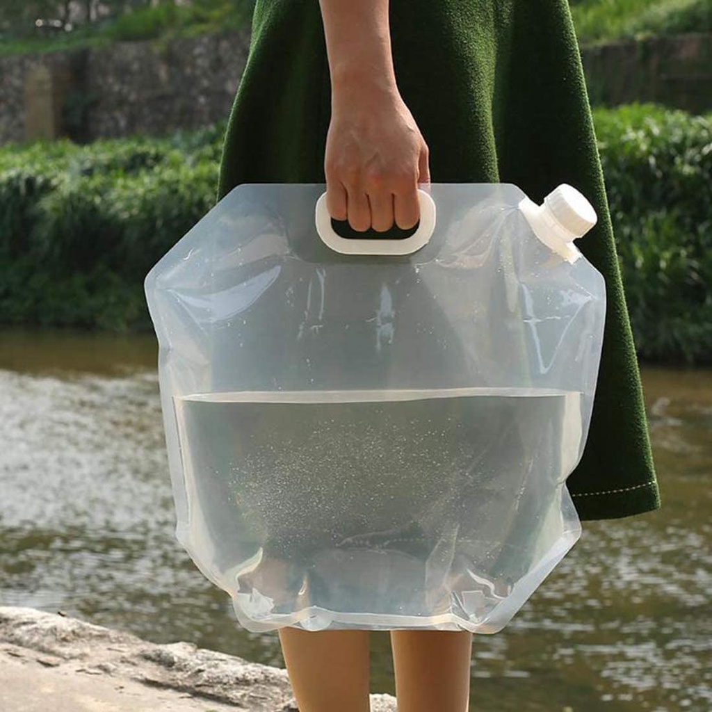 5L 10L折りたたみ式ウォーターコンテナ プラスチック製水 - Water Bag Collapsible のレビューと価格