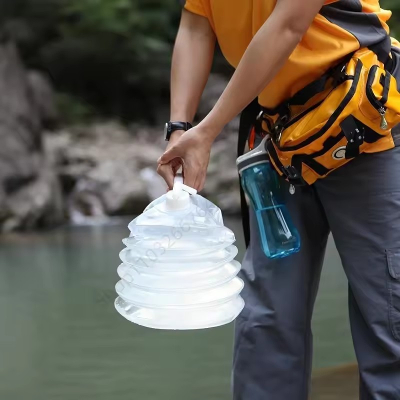 ポータブル 5/10L /15L 屋外折りたたみ式飲料水バッ - Water Bag Collapsible のレビューと価格
