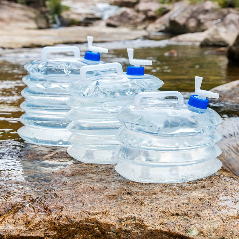 ポータブル 5/10L /15L 屋外折りたたみ式飲料水バッ - Water Bag Collapsible のレビューと価格