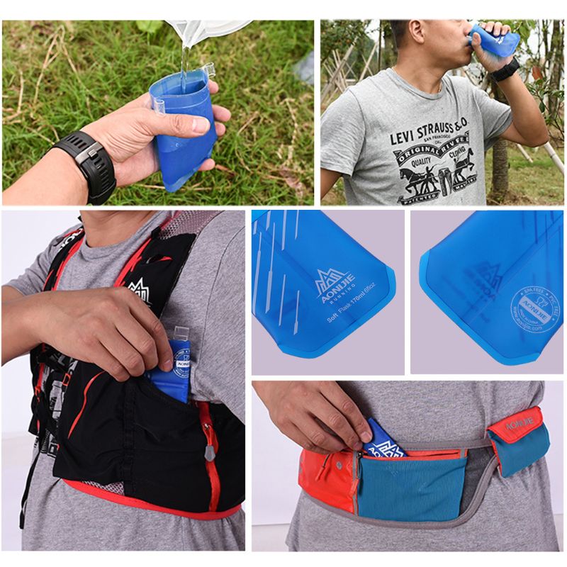 アウトドアスポーツ用の折りたたみ式ウォーターボトル,ソフトウ - Water Bag Collapsible のレビューと価格