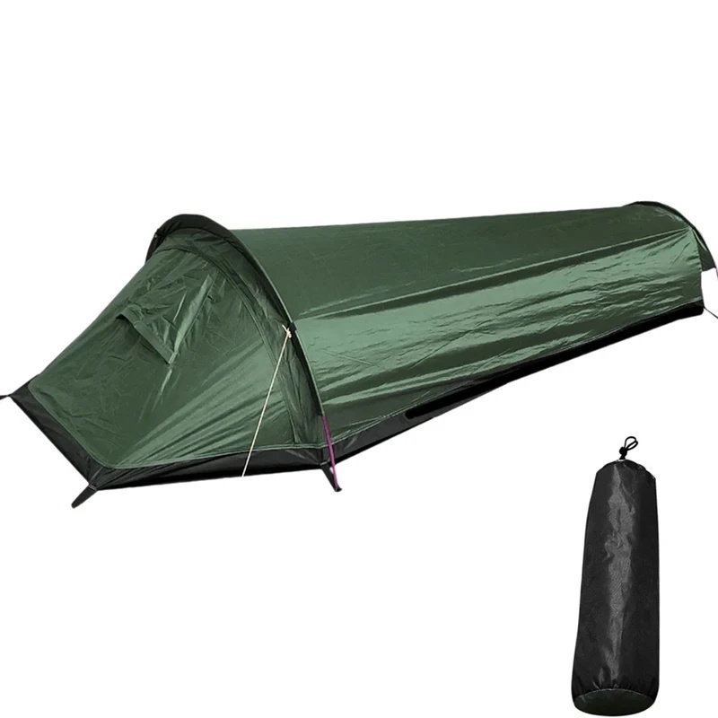 一人用キャンプテント 超軽量コンパクトアウトドア寝袋テント  - Emergency Mylar Tent のレビューと価格