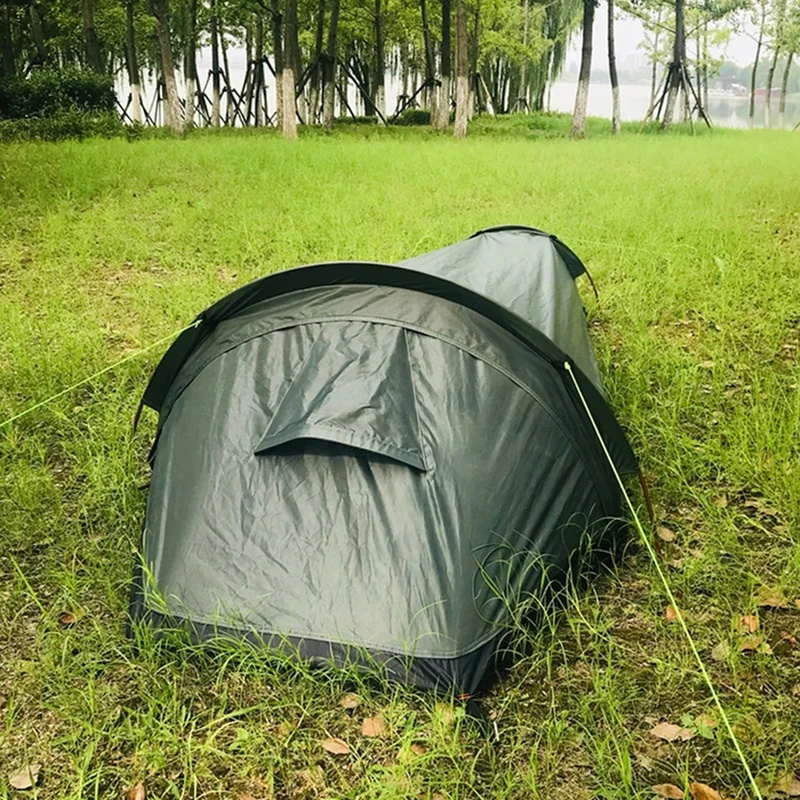 一人用キャンプテント 超軽量コンパクトアウトドア寝袋テント  - Emergency Mylar Tent のレビューと価格