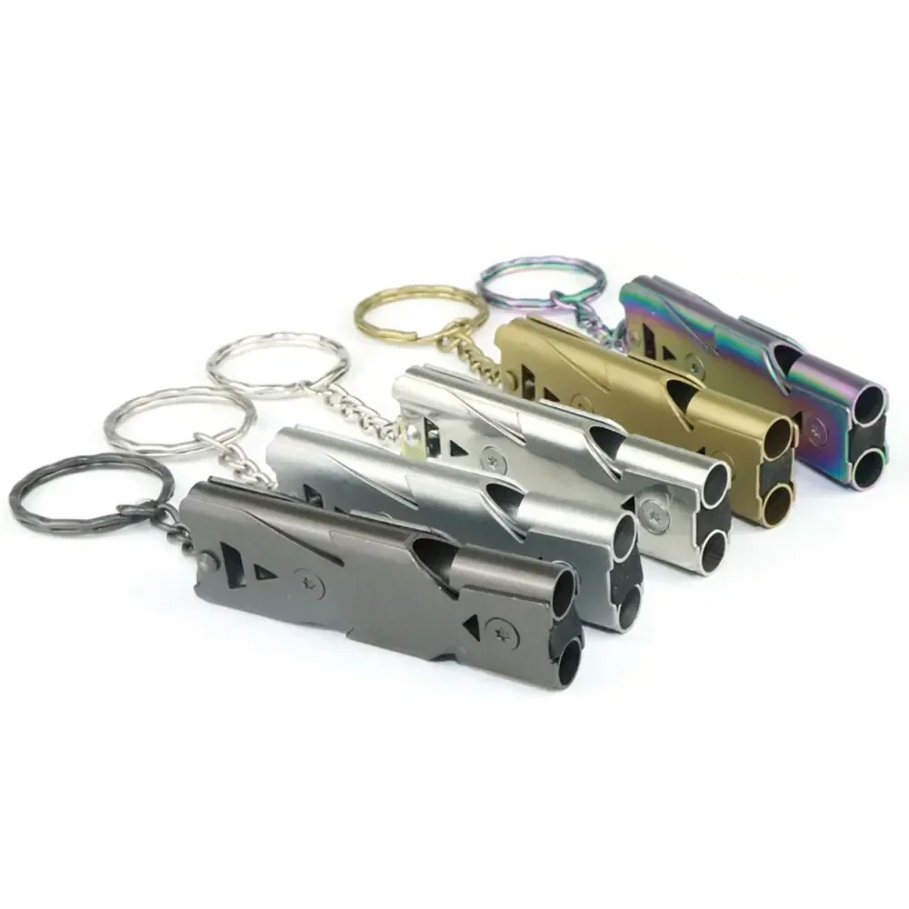高デシベル緊急キーホルダーペンダント、大音量屋外キャンプツー - Emergency Whistle Loud のレビューと価格