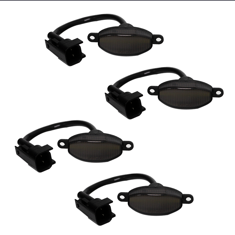 車のバンパー,サイドマーカーライトキット,スモークレンズ,フ - Signal Flare Kit のレビューと価格