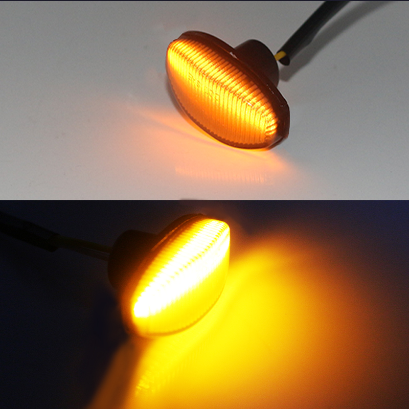 車のバンパー,サイドマーカーライトキット,スモークレンズ,フ - Signal Flare Kit のレビューと価格