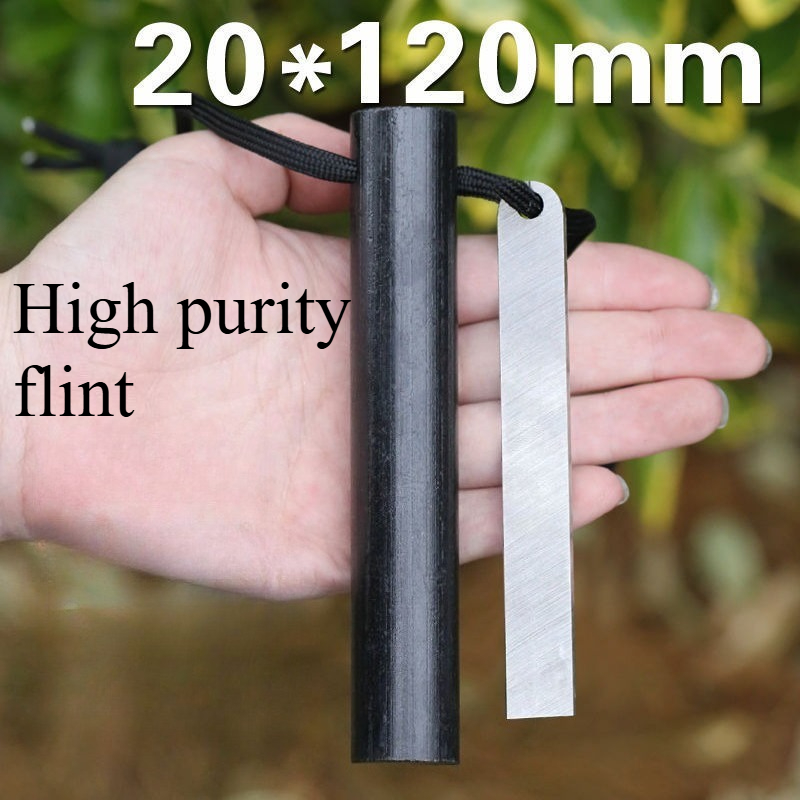 緊急用ファイヤースターターセット - 20×120mmの厚い - Magnesium Fire Starter のレビューと価格