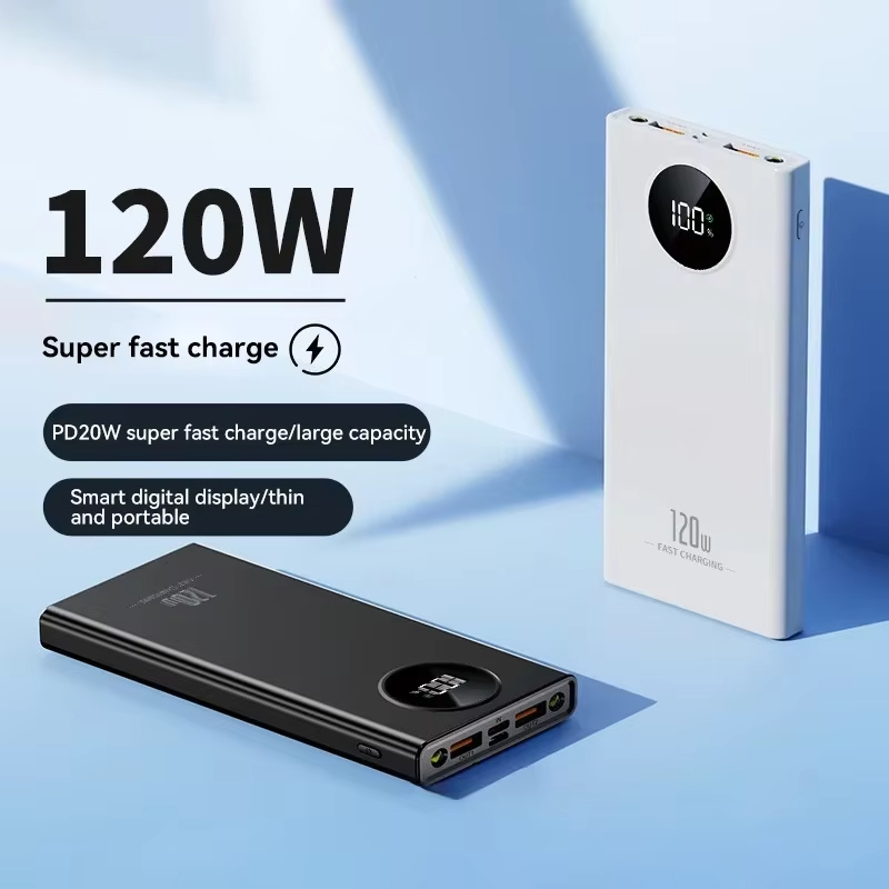 500000mAh パワーバンク 120W 超高速充電 PD - Solar Emergency Charger のレビューと価格