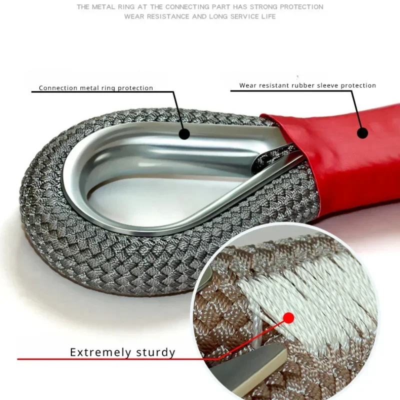 新型車牽引ストラップ 4x4オフロードアクセサリー 20トン - Rescue Rope Throw のレビューと価格